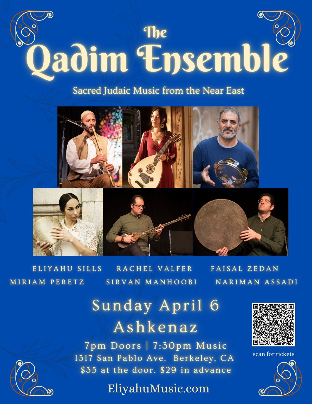 Qadim Ensemble - Sacred Jewish Music from the Eastern Diaspora