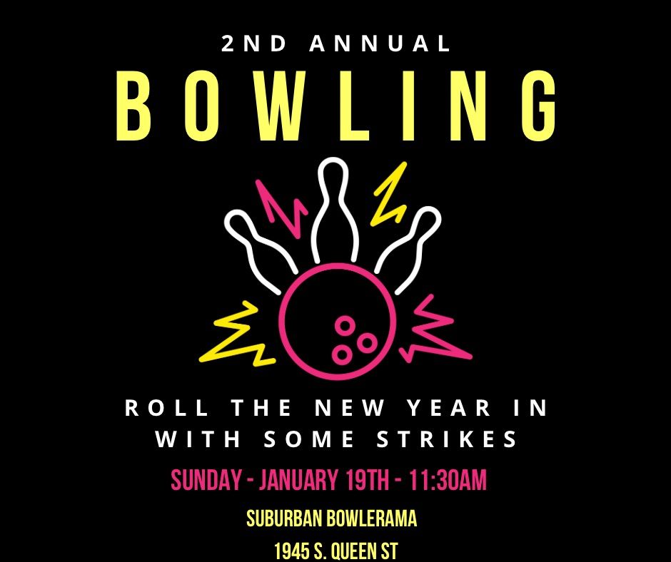 2nd Annual Bowling Event