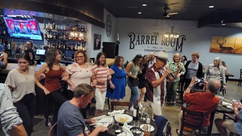 Frank Sings Frank at The Barrel Room, Chesapeake, VA Thursday Oct 10th 6-8pm