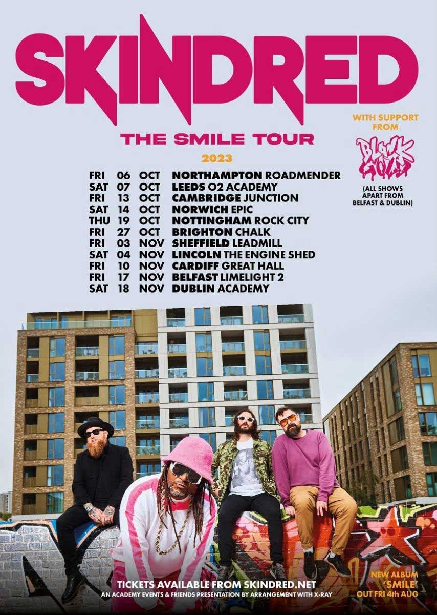 Skindred at Grosse Freiheit 36