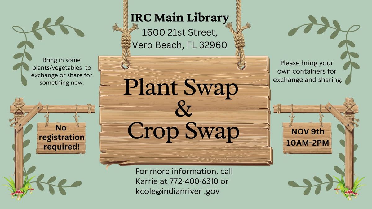 Plant Swap & Crop Swap