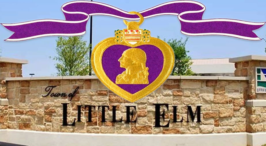 Little Elm, Texas - Designation as a Purple Heart Town