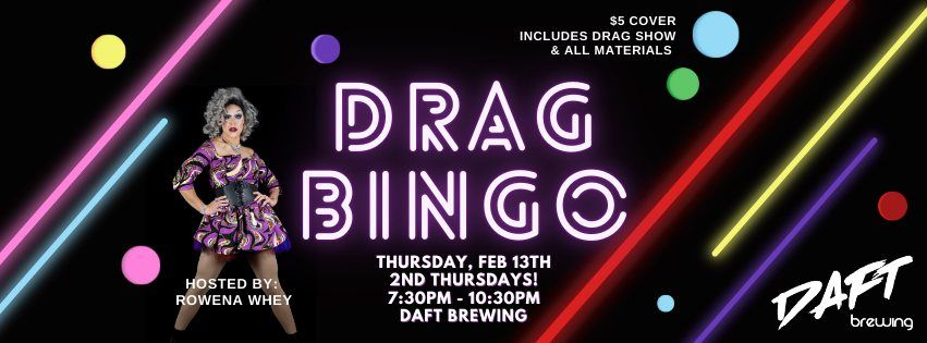 Drag Bingo at Daft Brewing