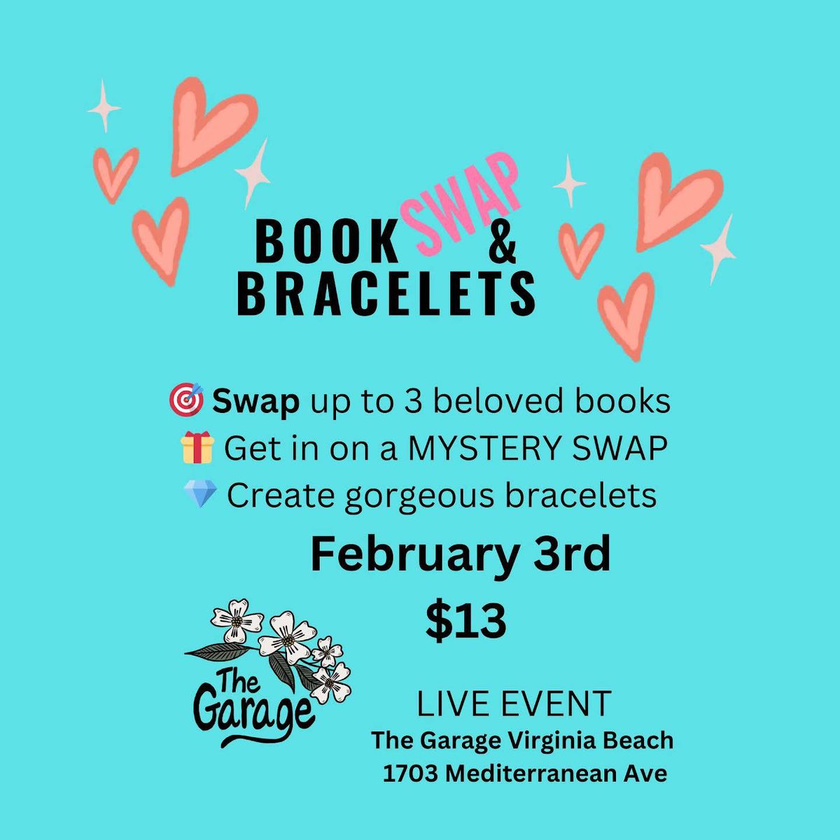 Galentine's Book Swap & Bracelets