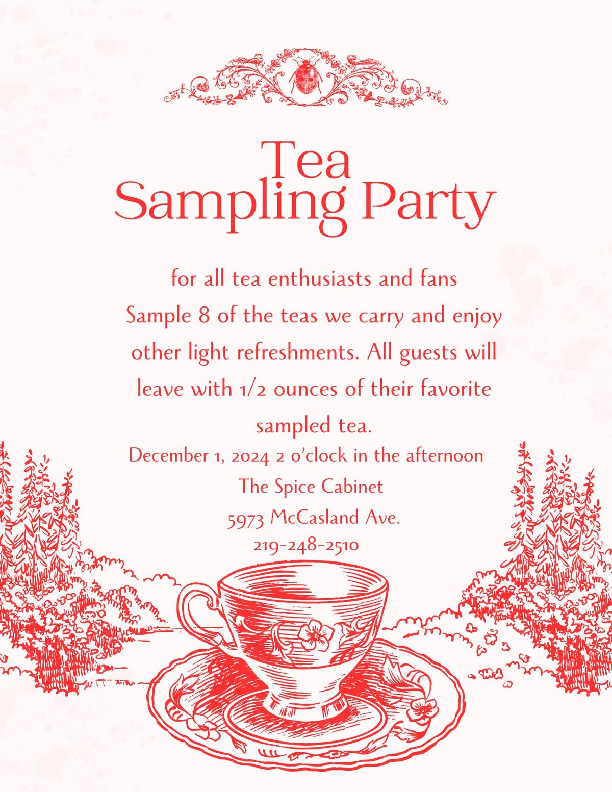 Tea Sampling Party