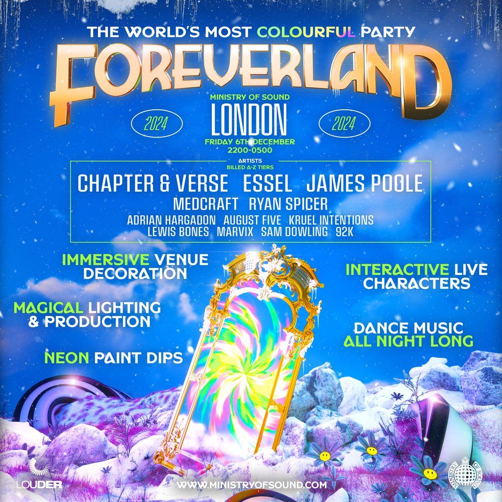 Foreverland: London | Chapter & Verse, ESSEL & James Poole