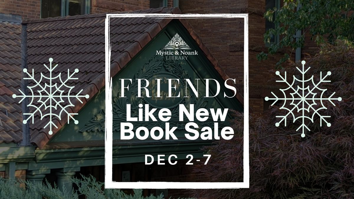 Friends Like New Holiday Book Sale