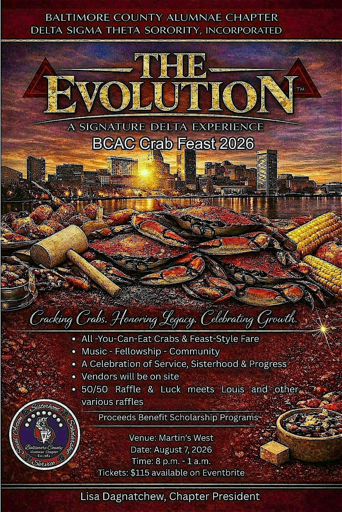 BCAC-DST 2026 Crab Feast \u201cThe Evolution\u201d