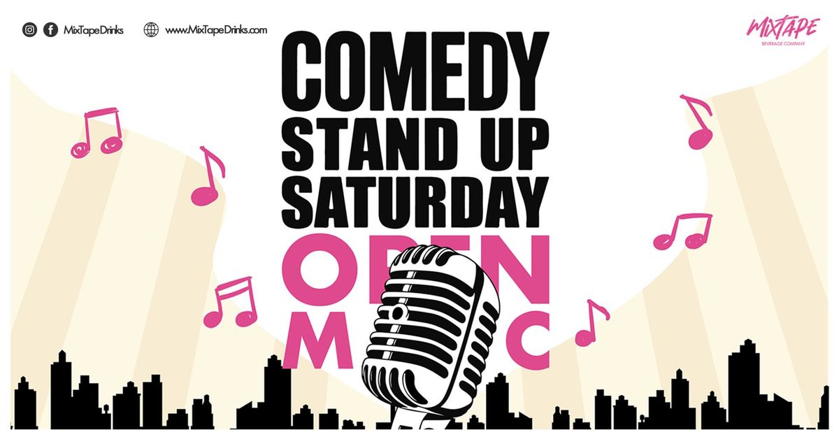 COMEDY STAND UP SATURDAY!