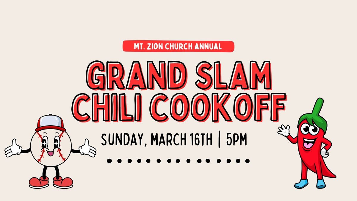 Grand Slam Chili Cookoff