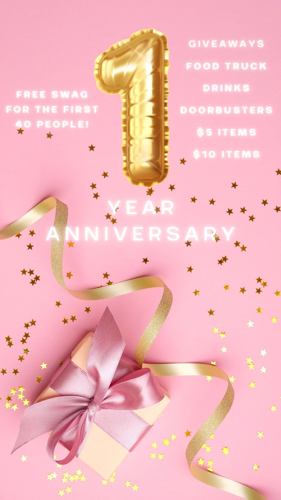 ONE Year Anniversary Of Simply Golden\u2019s Storefront! 