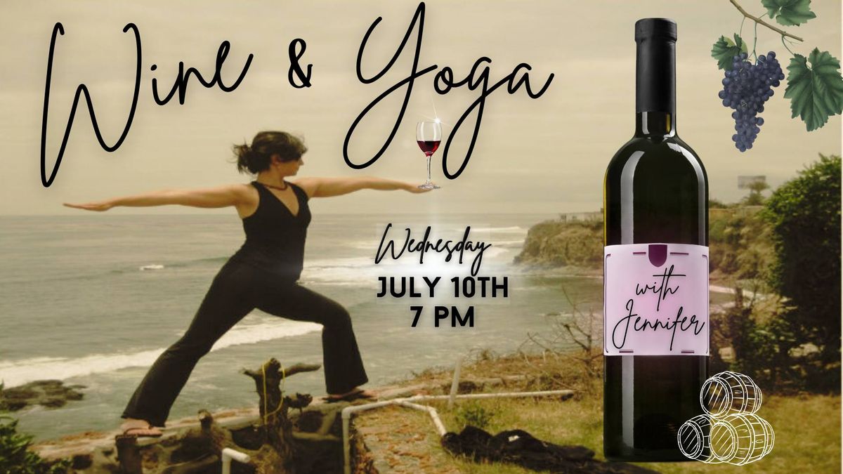 Wine & Yoga with Jennifer