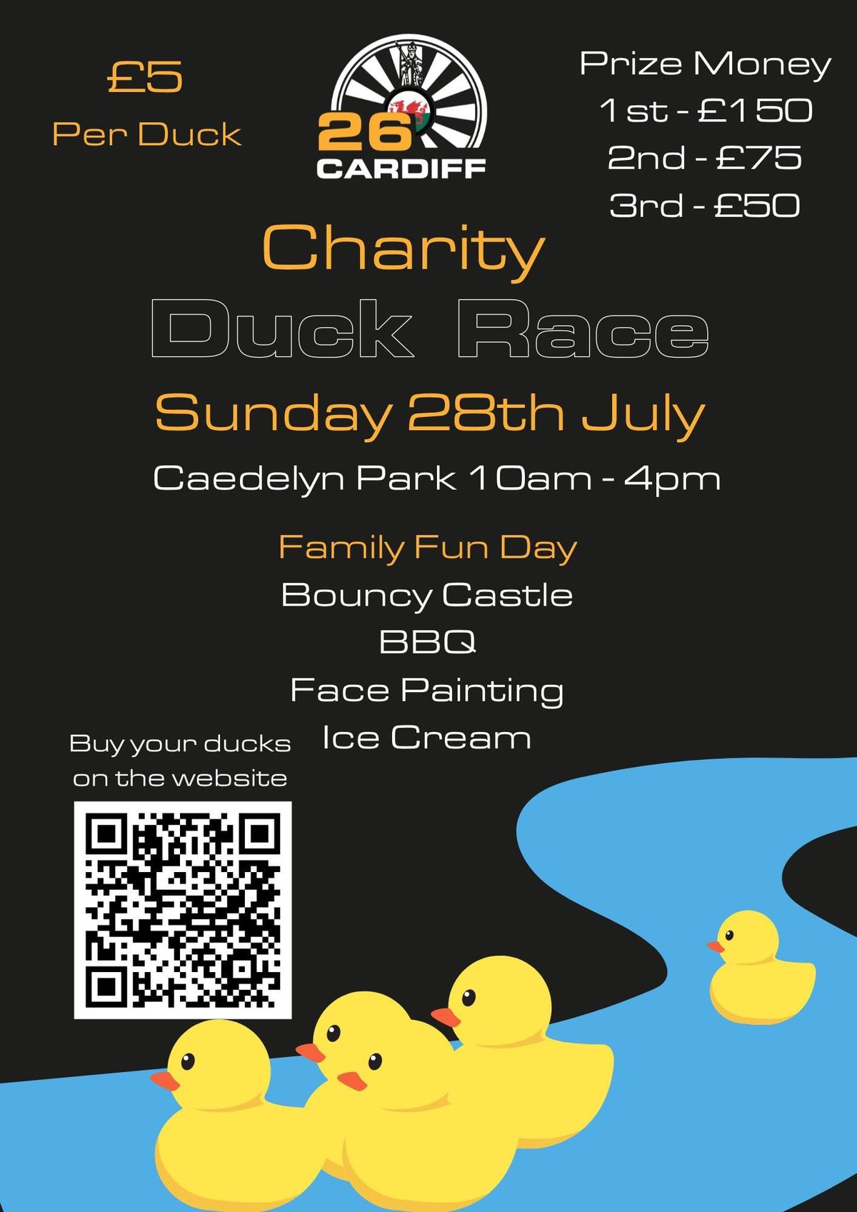 Cardiff Round Table presents Ducks in the Park