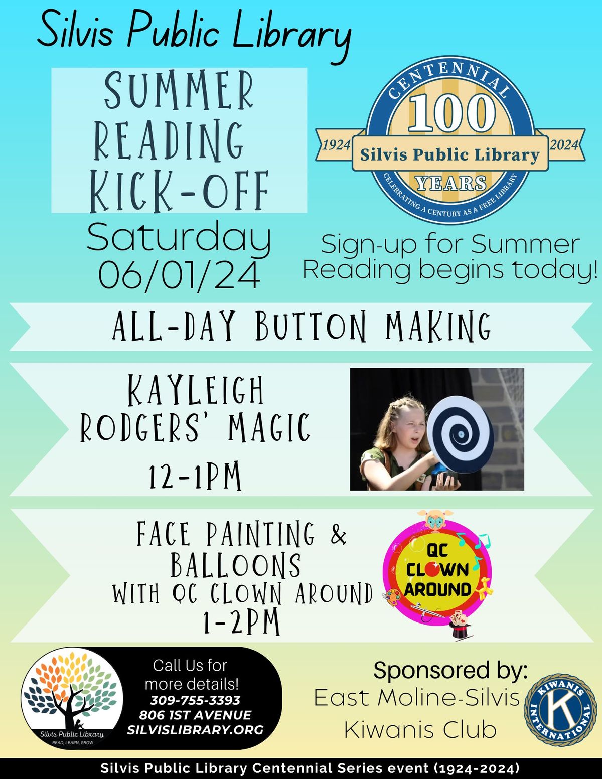 Summer Reading Kick Off: Face Painting
