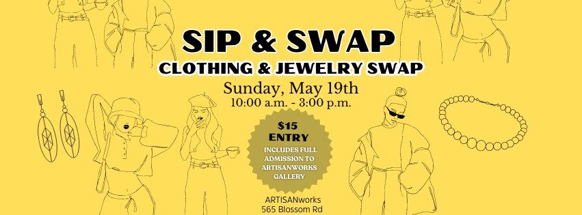 Sip & Swap Spring Cleanout Clothing & Jewelry Swap