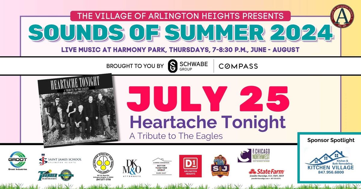 Arlington Heights Sounds of Summer: Heartache Tonight 
