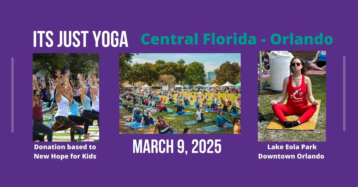 11th Annual It's Just Yoga Health & Fitness Festival