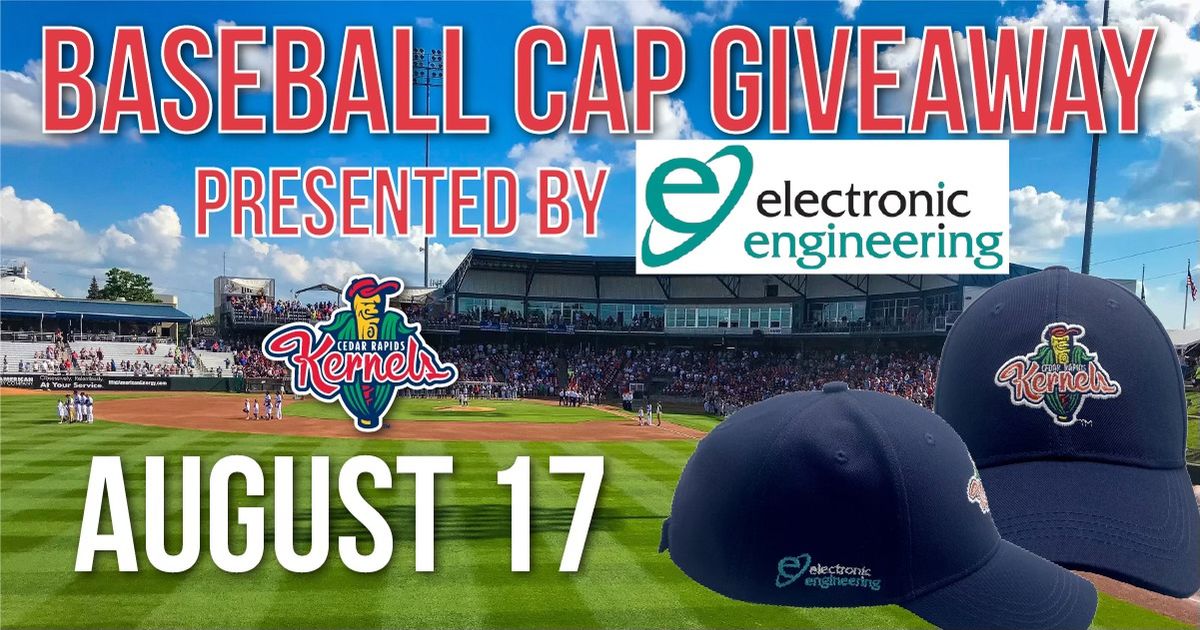 Cap Giveaway Presented by Electronic Engineering