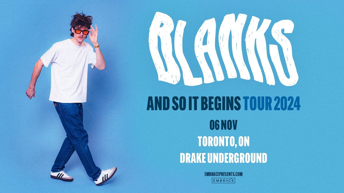 Blanks @ Drake Underground | November 6th