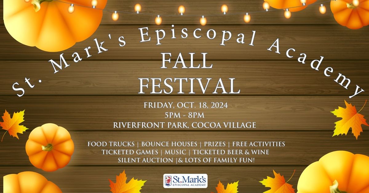 Saint Mark's Episcopal Academy's Annual Fall Festival