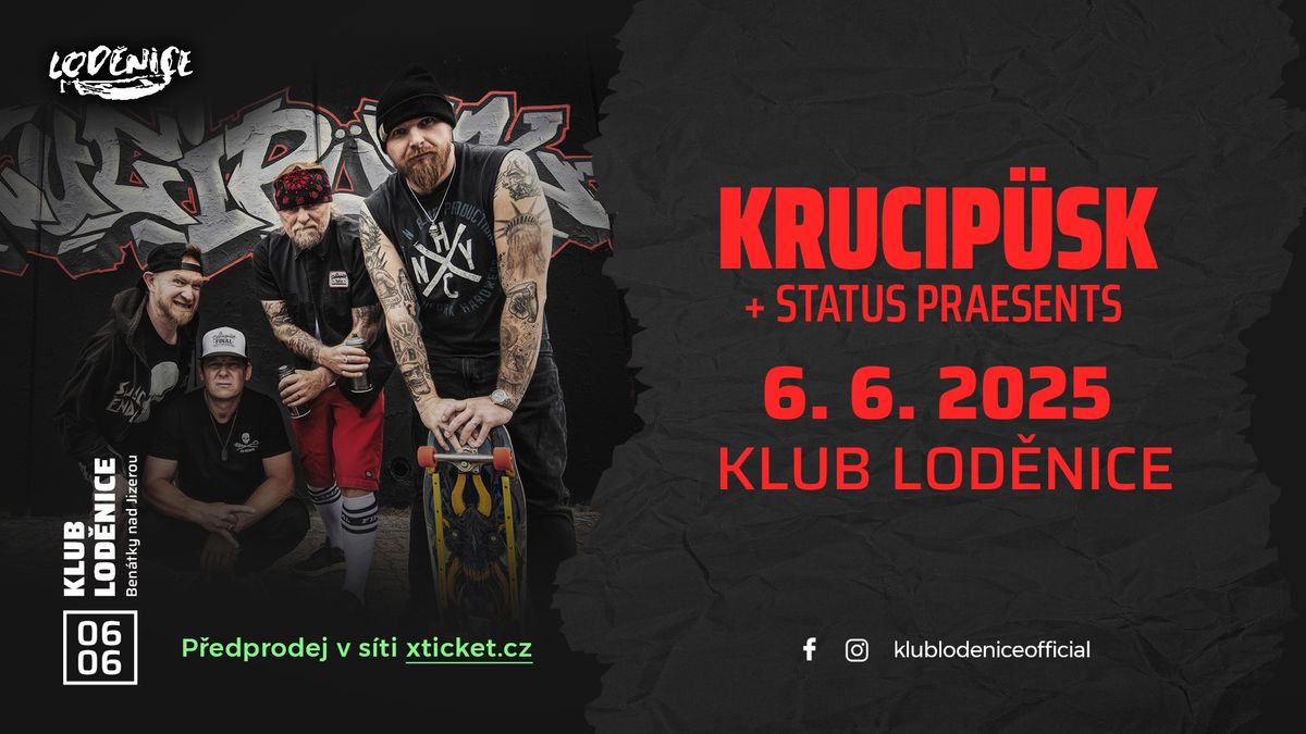 Krucip\u00fcsk - Ben\u00e1tky nad Jizerou \/ Lod\u011bnice 6.6.2025