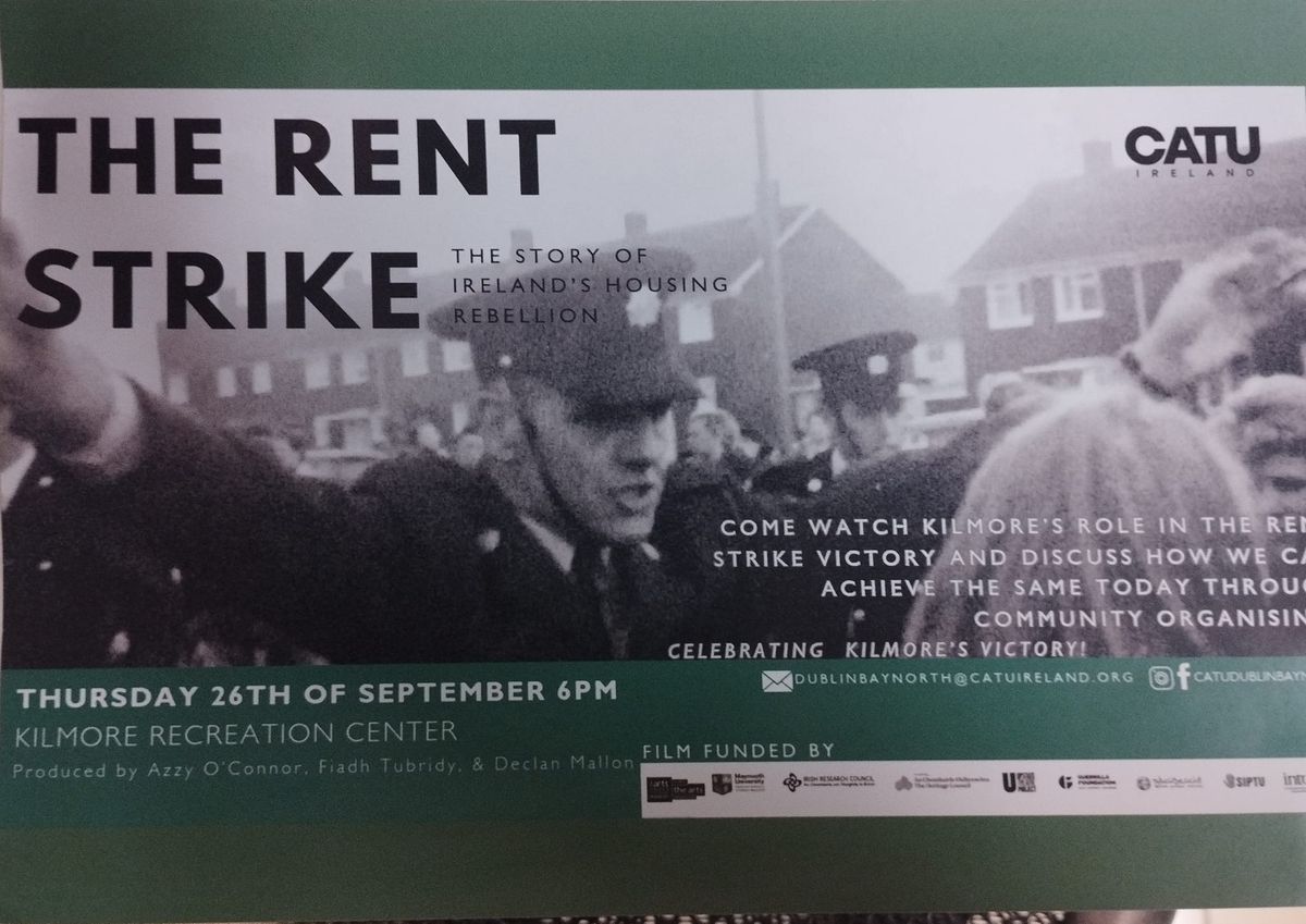 Kilmore West's Rent Strike Documentary Screening