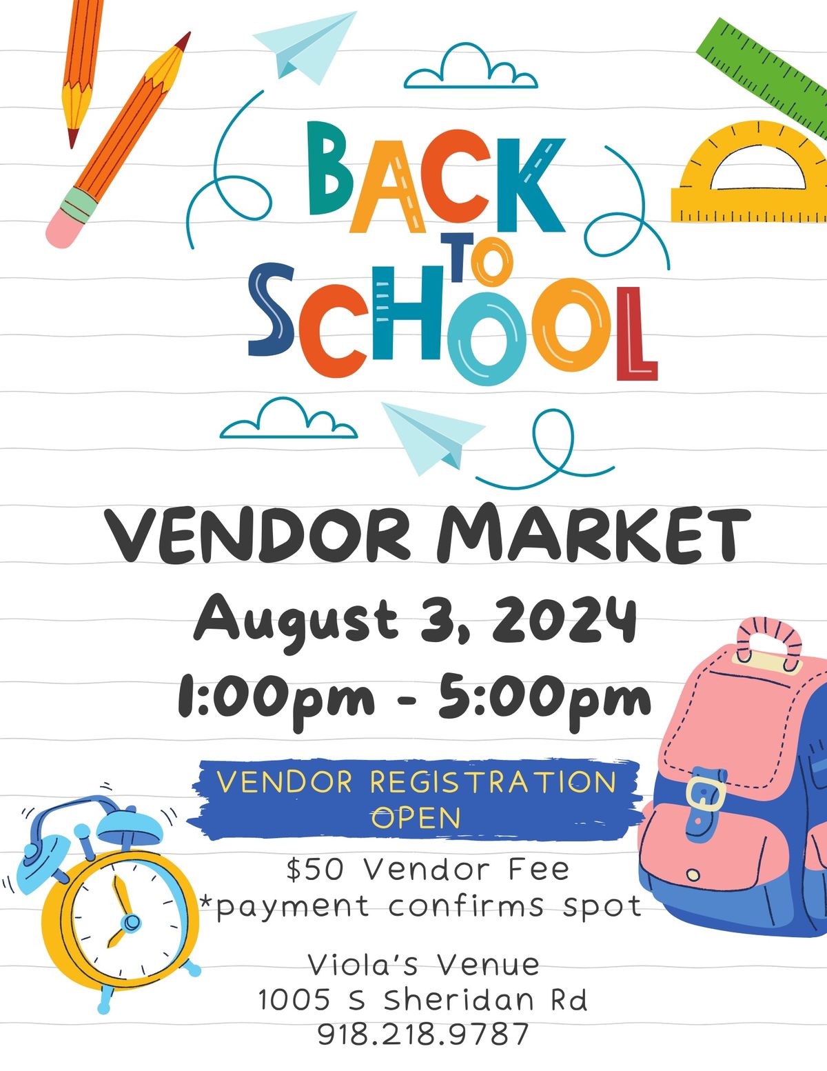 August Vendor Event! by Viola\u2019s Venue