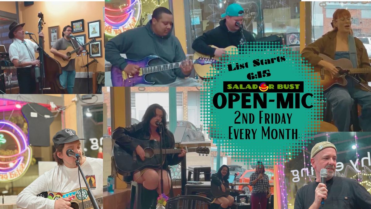 Open-Mic Night (2nd Friday Every Month)