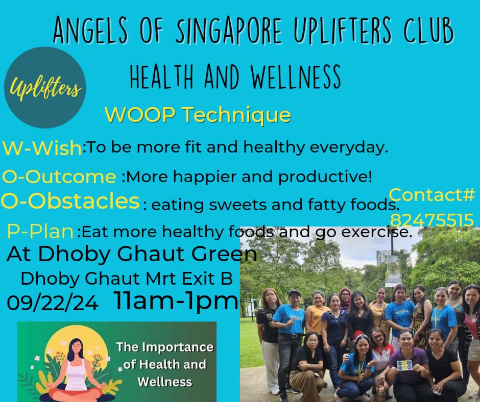 Angels of Singapore Uplifters Club Meeting 