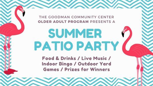 Older Adult Summer Patio Party