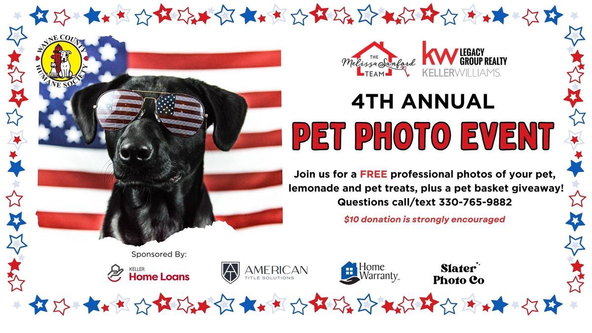FREE Pet photo event