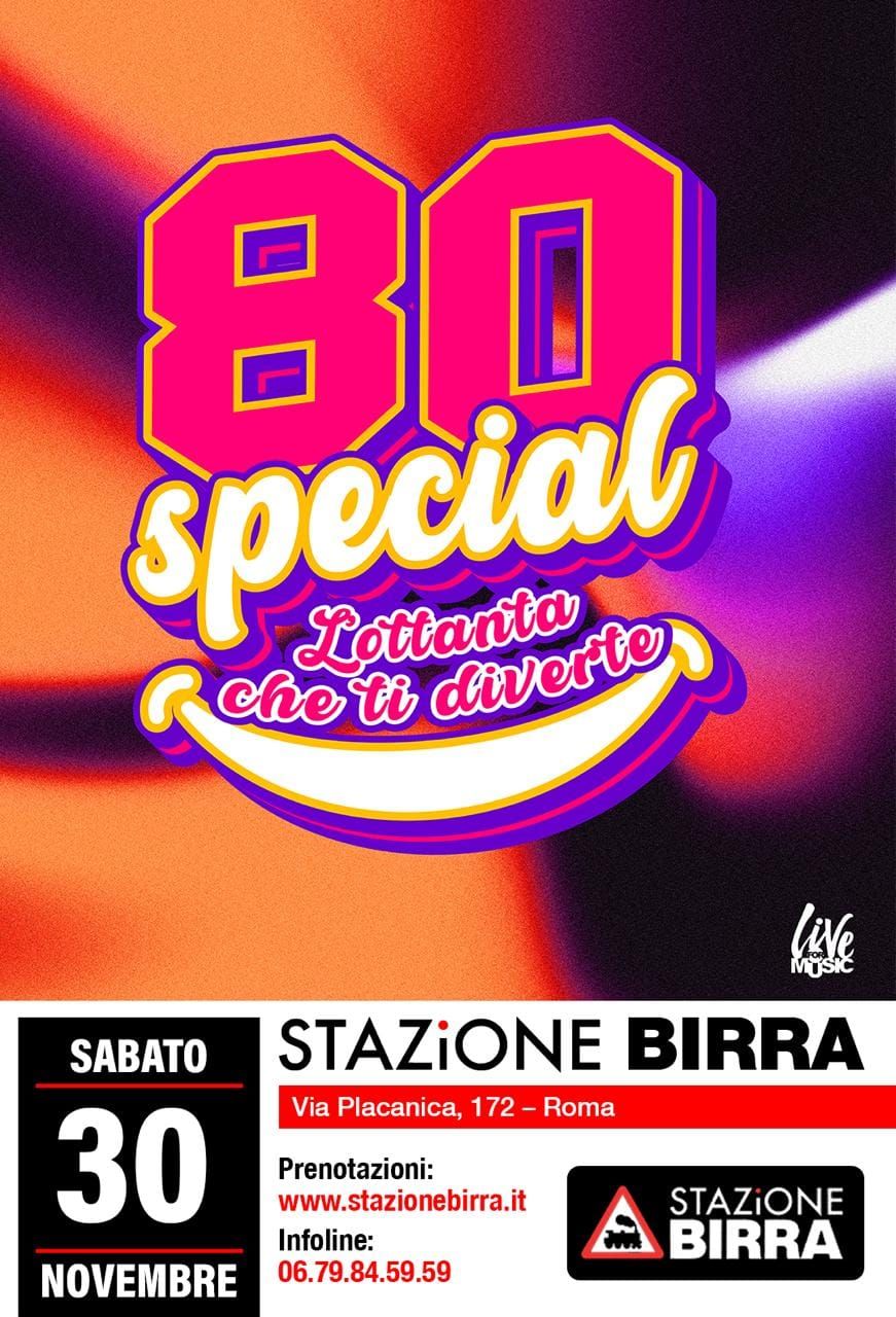 80 SPECIAL - L'OTTANTA CHE TI DIVERTE -