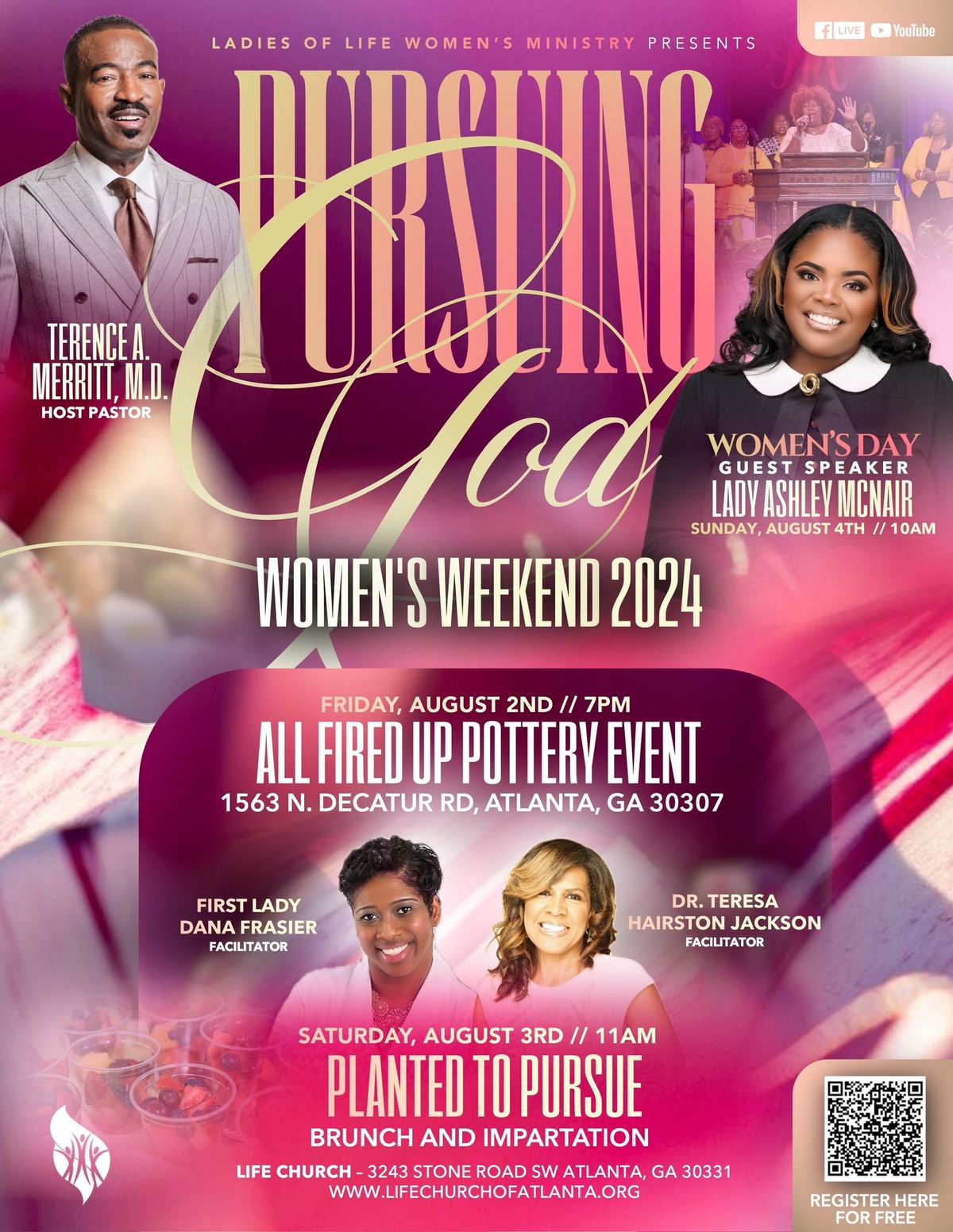 Pursuing God 2024 Women\u2019s Weekend