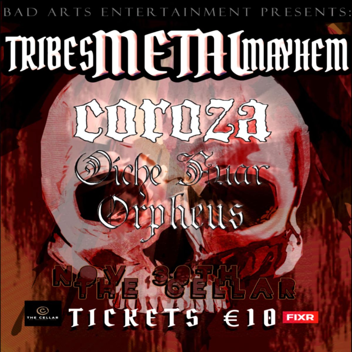 Tribes Metal Mayhem II - Coroza, Oiche Fuar, Orpheus