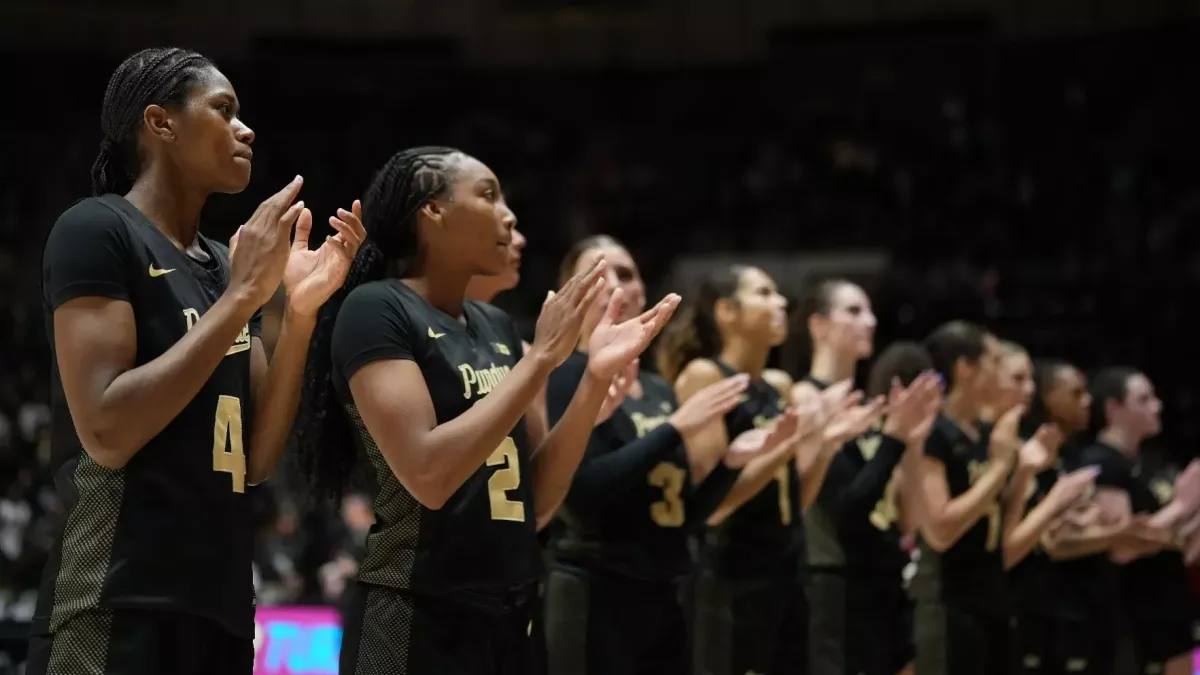 Parking Iowa Hawkeyes at Purdue Boilermakers Womens Basketball