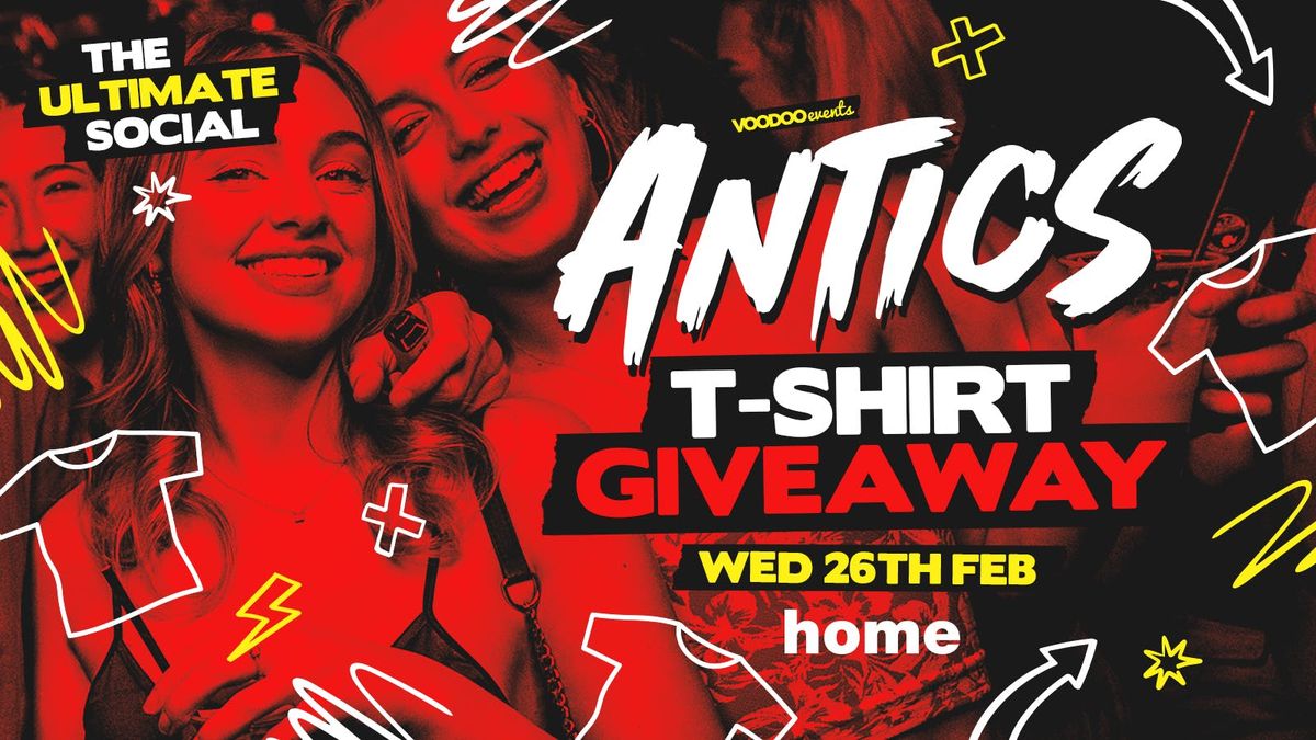 Antics @ Home - T-Shirt Giveaway!