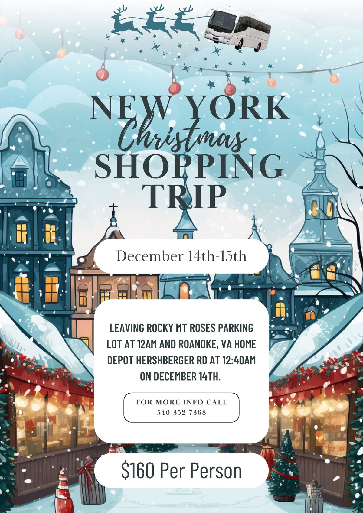 NYC Christmas Shopping Trip 