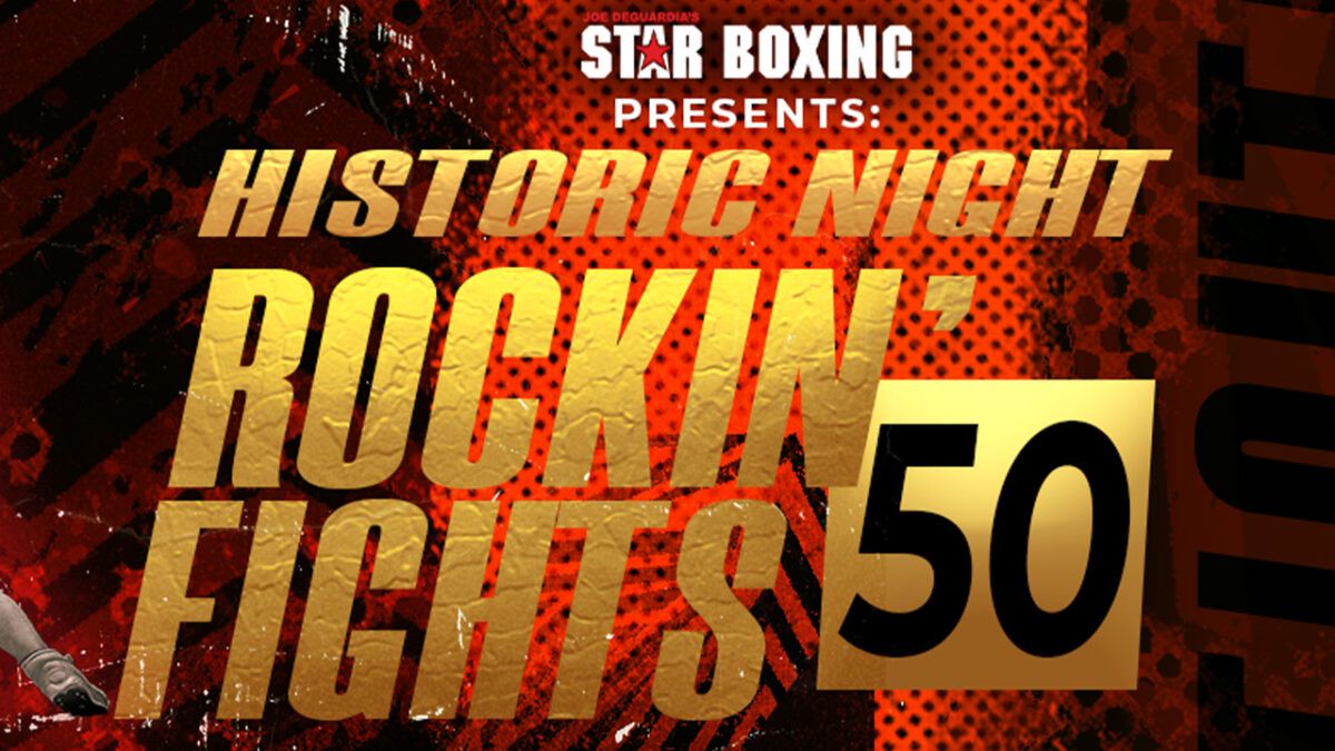 Star Boxing - Rockin Fights 50 at The Paramount Huntington