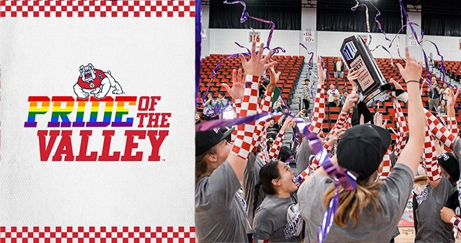 NEW DATE: Pride Night at Fresno State Volleyball