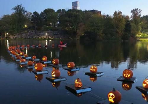 Free Event - Central Park Halloween Pumpkin Flotilla 2021
