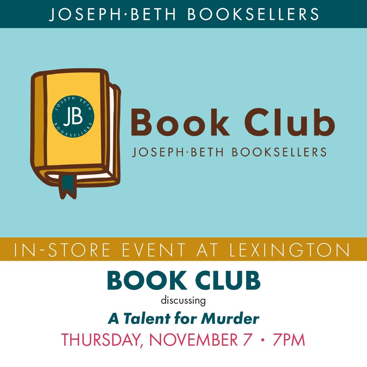 Joseph-Beth Booksellers Book Club