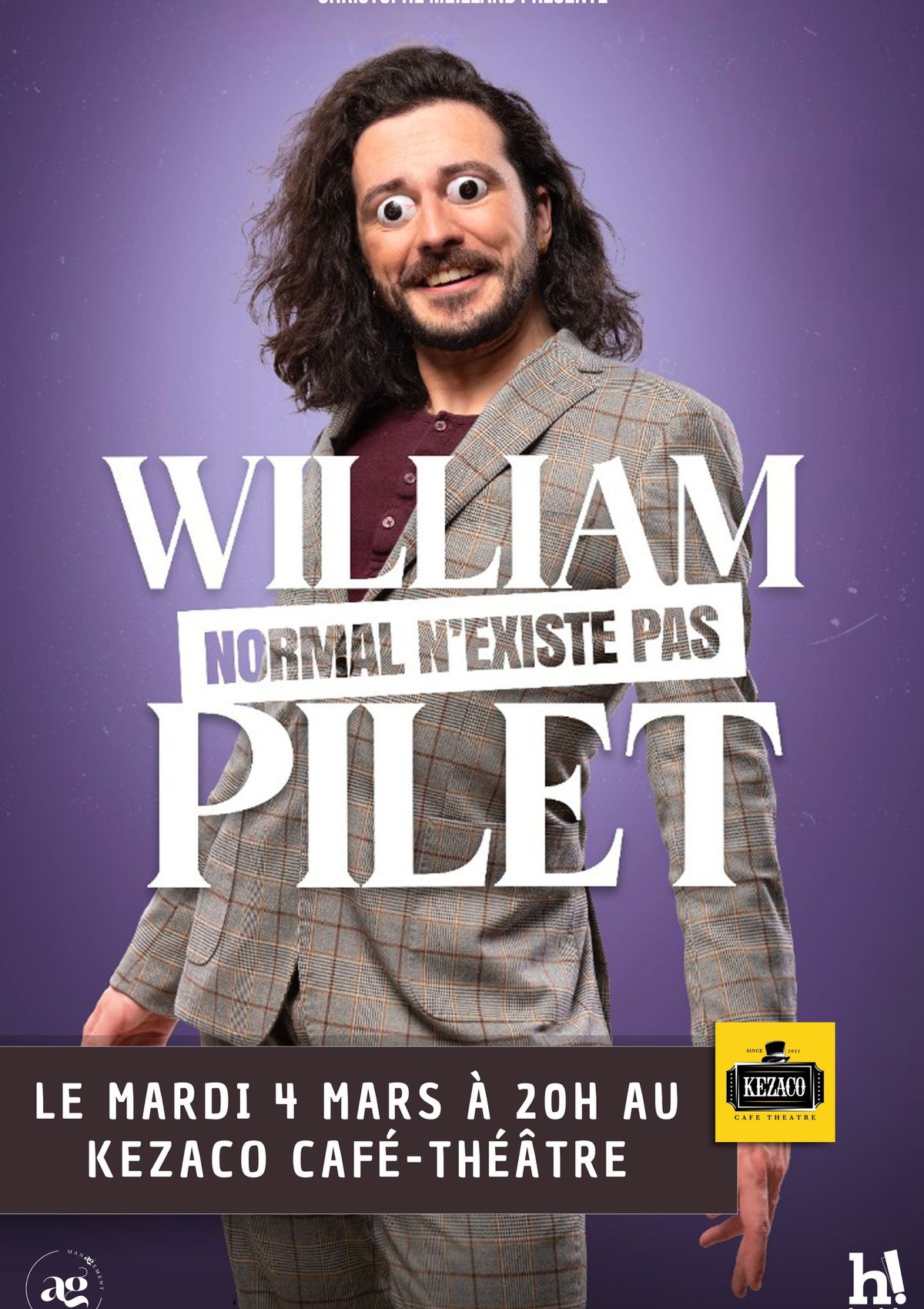 William Pilet dans Normal n'existe pas