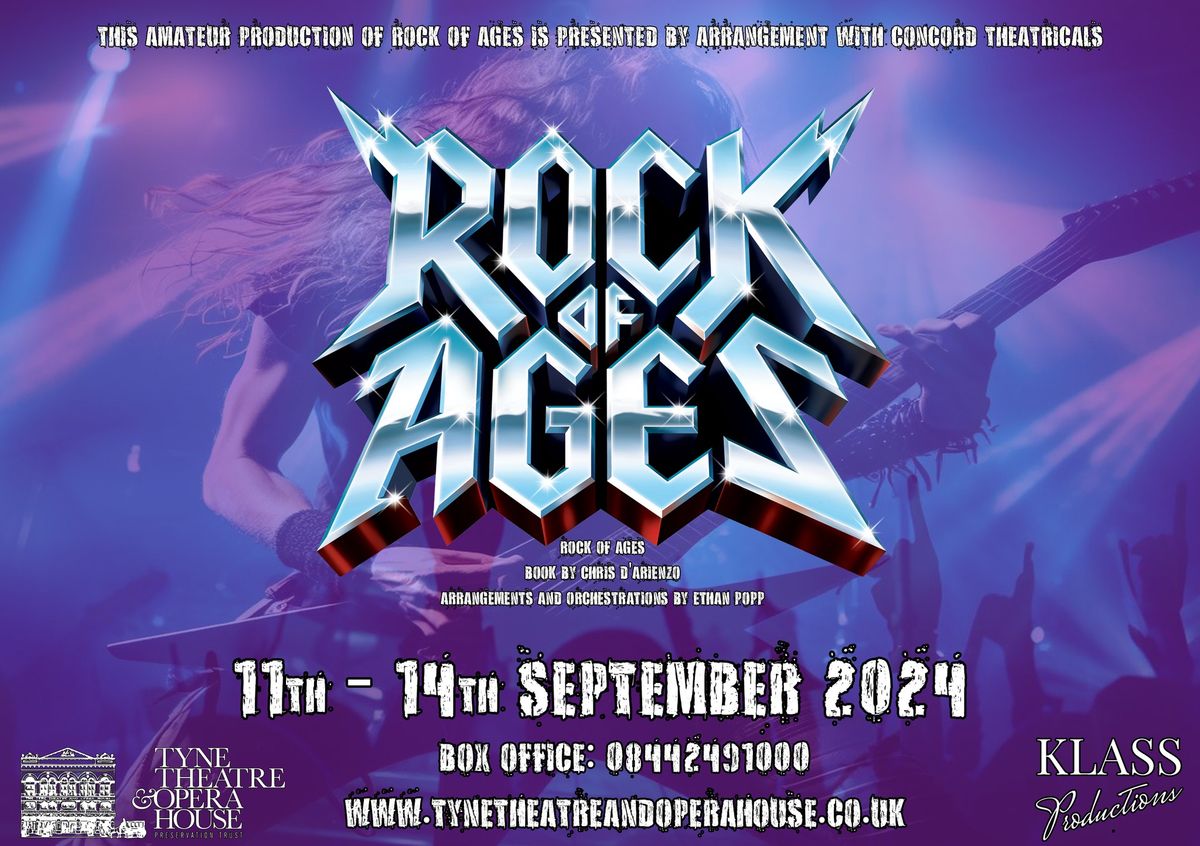 Klass Productions presents Rock of Ages