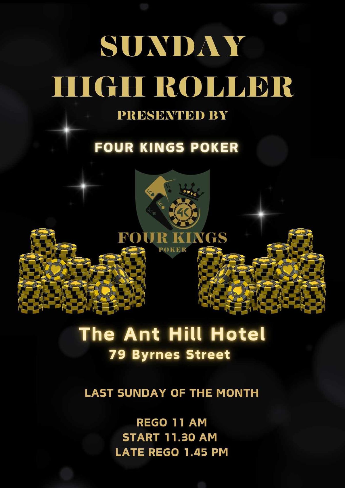 Monthly Sunday High Roller