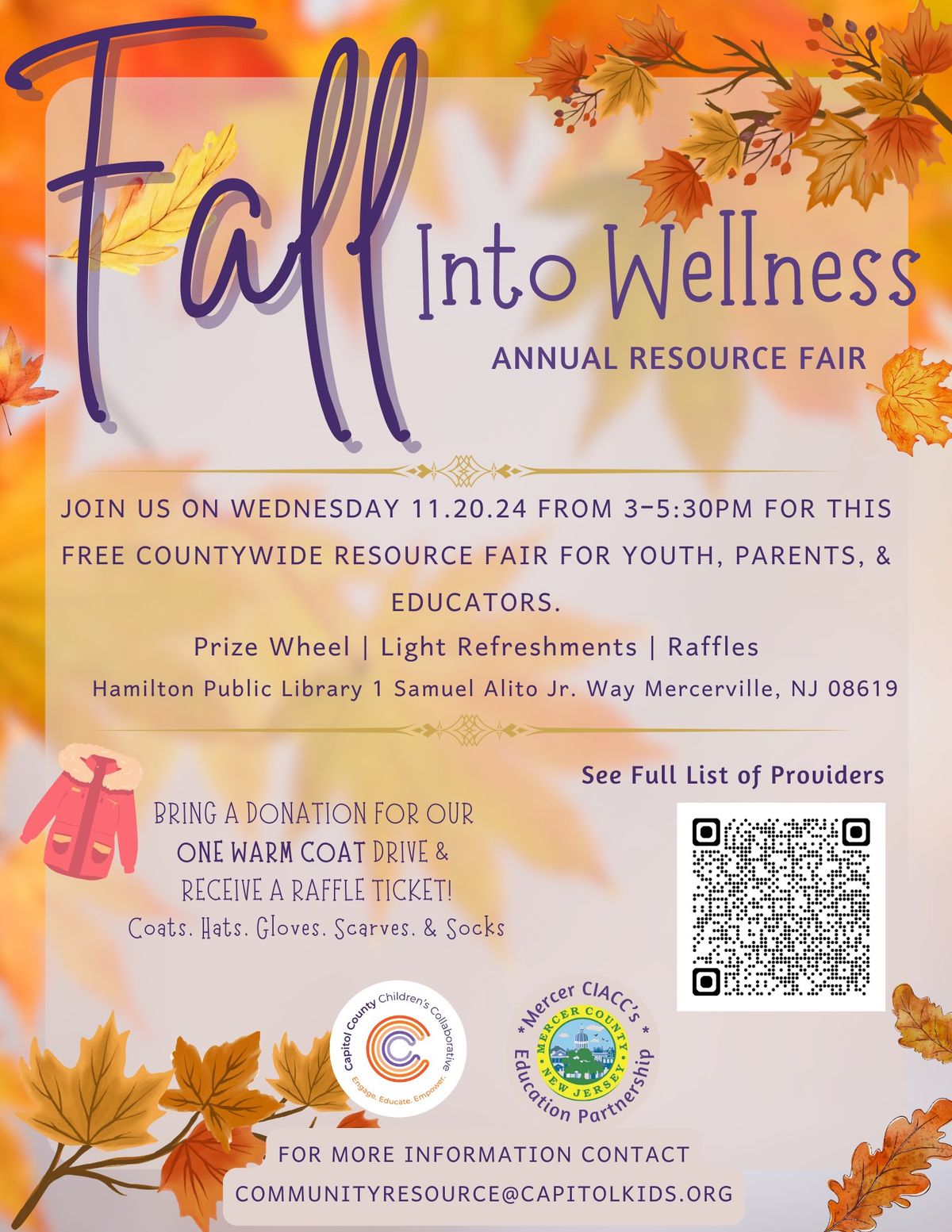 Fall into Wellness - Annual Resource Fair