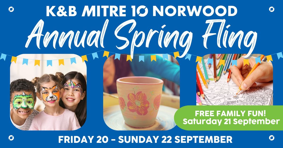 Norwood Mitre 10's Annual Spring Fling!