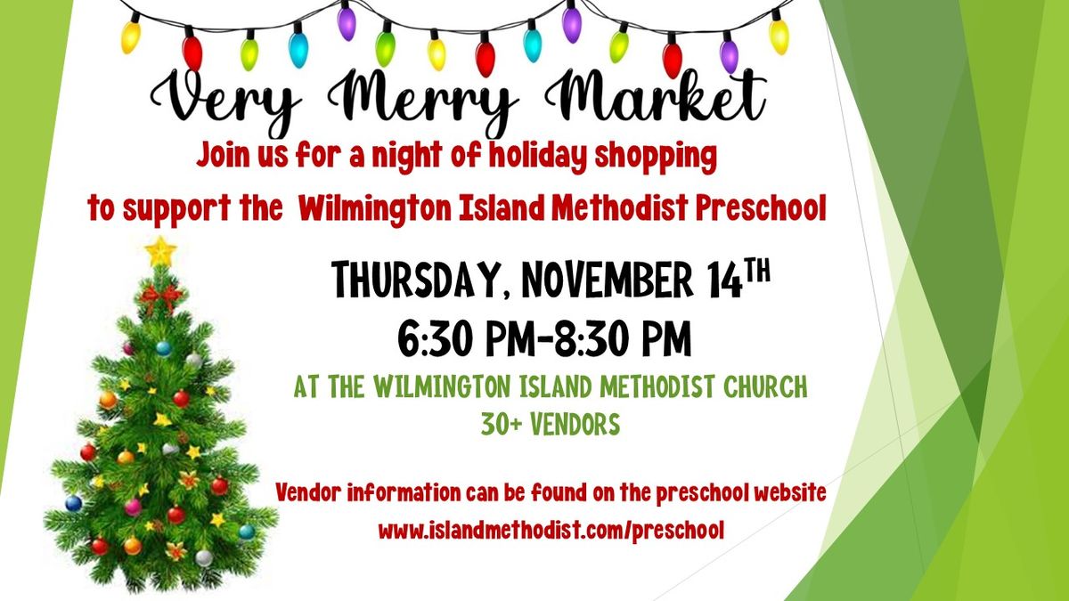 Very Merry Market Fundraiser at the WIMC Preschool