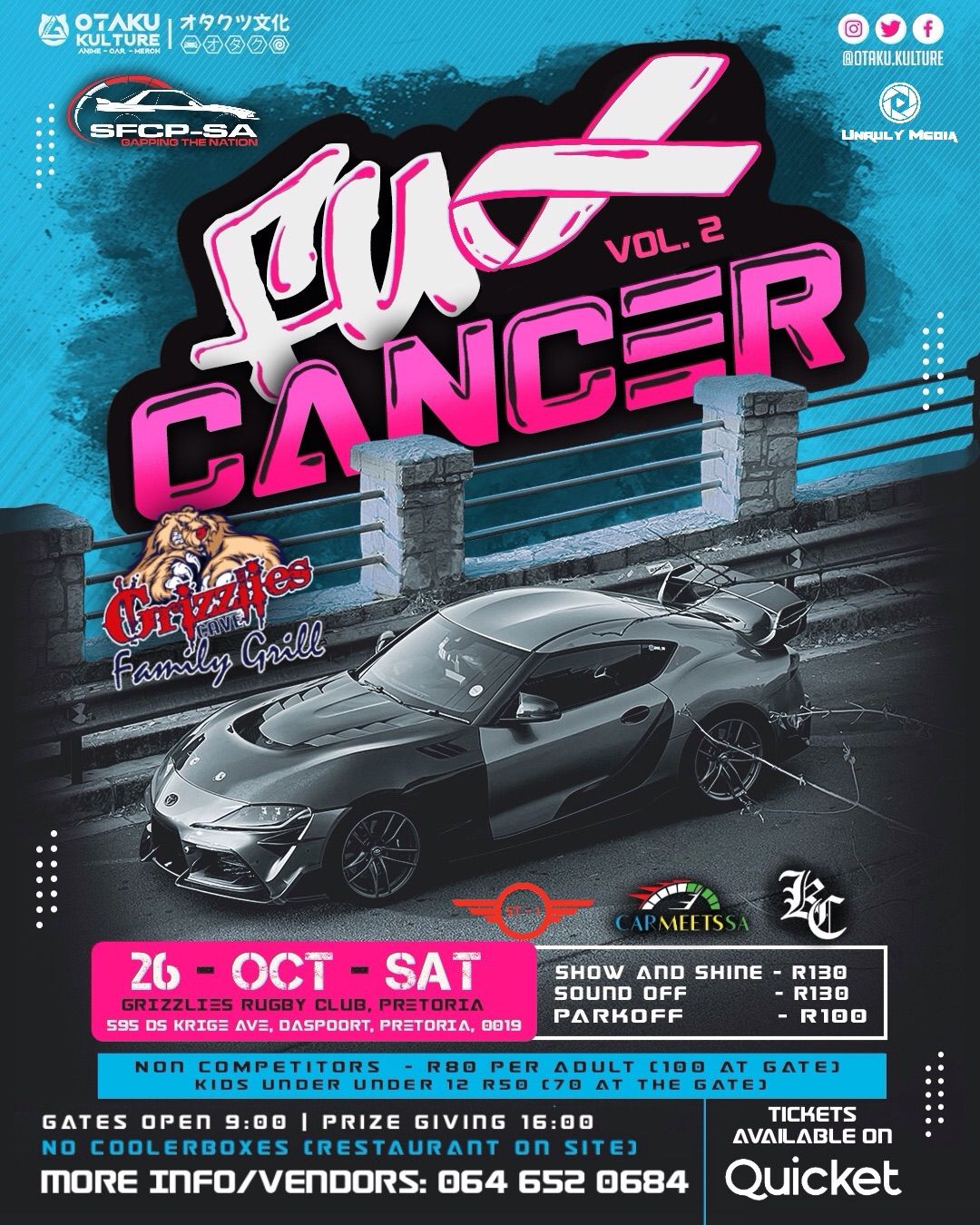 FU#K CANCER CHARITY CAR SHOW