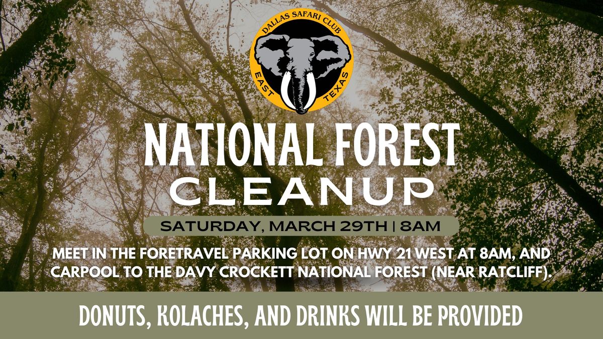 National Forest Cleanup