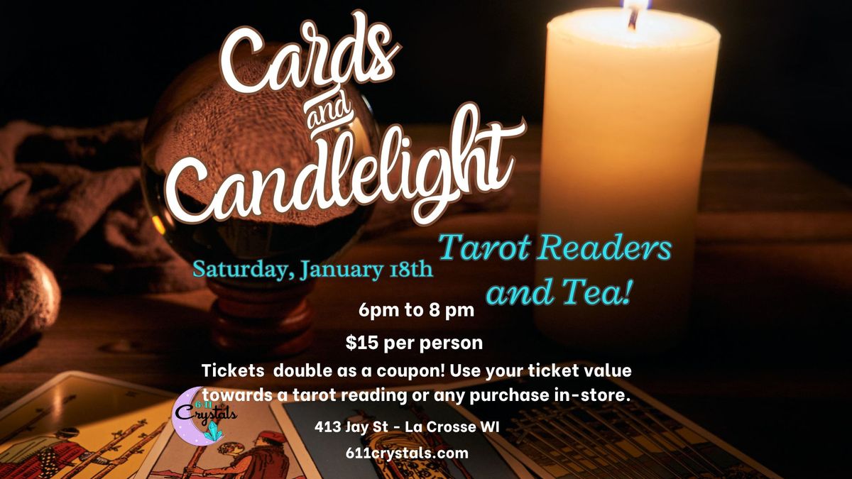 \u2728 Cards And Candlelight: An Evening of Tarot & Tea 